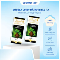 Lindt Dark Mint – Socola Đắng Cao Cấp, Thơm Mát Hương Bạc Hà