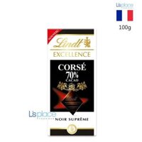 Lindt Excellence Thanh socola Corse 70%