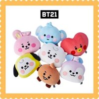 [Line Friends] Đệm mặt BT21 BABY KOYA RJ SHOOKY MANG TATA CHIMMY COOKY BTS Cushion