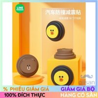 [LINE FRIENDS] Gioăng đệm giảm xóc cửa Gấu Nâu, trang trí nội thất tiện dụng cho ô tô, miếng dán dày chống ồn đóng cửa, dải chống va chạm[LC]