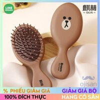 [Line Friends] Lược đệm khí Mini Lược nhỏ cầm tay
