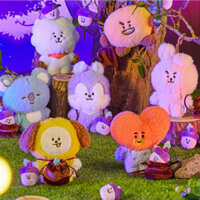 LINE FRIENDS Móc Khóa Búp Bê Nhồi Bông bt21 hope in love Dễ Thương (Ba Lô) Kèm Đai Ốc 6 Kiểu Lựa Chọn)