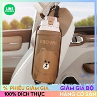 [LINE FRIENDS] Túi đựng ấm đun nước giữ nhiệt phía sau ô tô[LC]
