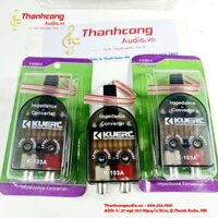 Line out chống nhiễu cho loa sub trên ô tô: Kuerl K-103A. loại tốt