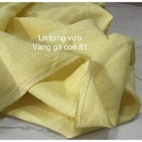 LINEN Tưng Premium Vàng xoài chín- VÀNG GÀ CON ĐÃ WASH