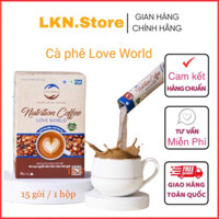 (linh chi) Cà phê Love world dinh dưỡng hỗ trợ giảm cân coffee love world - cà phê linh chi uni
