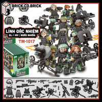 Lính Đặc Nhiệm Mô hình Lắp ráp Lính Quân Sự Đồ chơi Lính Army Đặc Nhiệm Quân Đội TM-1017