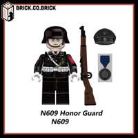 Lính Đức Cảnh Vệ Đức Quốc Xã Mô hình Lính Quân Sự Cấp Cao Mô hình Germany Army Thế Chiến 2 N609