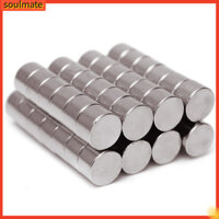 Linh hồn| Bộ 50 Khối Đĩa Tròn Siêu Mạnh 6x4mm N50 Nam Châm Neodymium Đất Hiếm