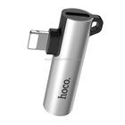 Linh kiện điện thoại / Linh kiện điện thoại / Jack Chuyển Đổi Hoco LS21 Cho Tai Nghe + Sạc Điện Thoại 2 Cổng Lightning Cho IPhone7/8/Plus/X