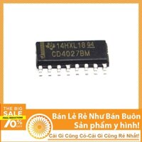 Linh Kiện IC Logic CD4027 SOP16 Chân Dán