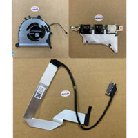 Linh kiện laptop Yoga Slim 7 Ideapad Slim 7-14Itl05 - Quạt tản nhiệt - cáp Webcam camera - Board công tắc mở nguồn USB