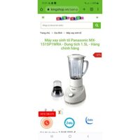 Linh kiện máy xay panasonic - Cối nhựa chuẩn panasonic MX-151/1561/1511/V310/V300