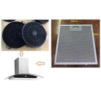 Linh kiện vỉ than hoạt tính lưới nhôm dùng cho máy hút mùi Canzy CZ 0390