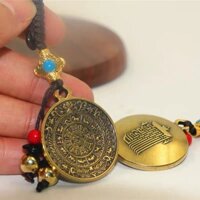 Linh Phù Hộ Mệnh Cửu Cung Văn Thù Bát Quái