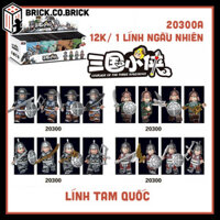 Lính Tam Quốc Trung Cổ Đồ chơi Lắp ráp Binh Lính Trung Cổ Mô hình Tam Quốc Three Kingdoms 20300A
