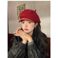 LINH TUXEDO - MŨ NÓN BERET FORM CỔ ĐIỂN ĐỘI LỆCH TIỂU THƯ