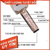 LinhAnh ⚡giá rẻ⚡ Micro kèm loa Bluetooth Karaoke SD10  JVJ không dây hỗ trợ ghi âm hàng chính hãng nhatlinh1824