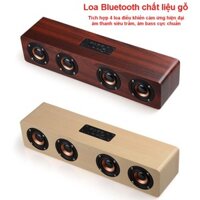 LinhAnh Loa gỗ Bluetooth W8 Hifi 12W nhatlinh1824