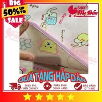 linhcu  Chiếu Lụa Chống Thấm Cao Su Điều Hòa 3D Sống Động Cho Bé