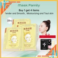LINHELSA Mặt nạ trứng trắng da Thu nhỏ lỗ chân lông giúp cấp nước và dưỡng ẩm cao cấp 25ml 10 miếng