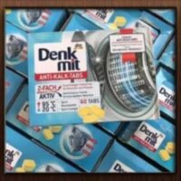 linhlinh01 . Viên vệ sinh máy giặt Denkmit xách tay Đức (cả hộp).