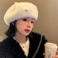 LINHTUXEDO - MŨ NÓN BERET FORM TRÒN BÁNH TIÊU CHẤT LÔNG TIỂU THƯ