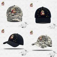 LINHTUXEDO - MŨ NÓN LƯỠI TRAI THÊU HOẠT HÌNH NGÔI SAO BLING BLING