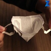 Linhu 50 Túi Lọc Cà Phê Hình Chữ V Dày Hộ Gia Đình Cafe