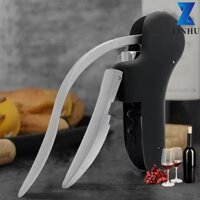 Linhu Corkscrew Cork Drill Công cụ thanh tiết kiệm nhân công Wine Topper