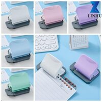 Linhu Giấy đục lỗ 6 lỗ DIY Scrafts Học sinh di động