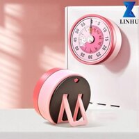 LINHU giờ cơ học, có chân đế Hẹn giờ thị giác tự kỷ luật, Đồng hồ đếm ngược hình ảnh lớn dễ thương Hộ gia đình
