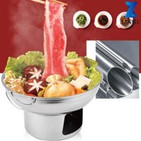 Linhu Hộp Đựng Sưởi Thực Phẩm Than / Cồn Nhiên Liệu Di Động Bếp Rượu Nồi Dã Ngoại Chất Lượng