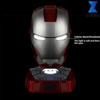 LINHU Linhu Anime Iron Man Mũ nhựa Quà tặng sinh nhật mát mẻ