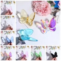 LINHU Linhu Bướm Bay Sưu Tập Trang Trí Nhà Quà Tặng Thanh Lịch