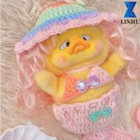 Linhu Upsetduck Búp bê Tóc giả Vịt làm phiền Đồ chơi trẻ em gái