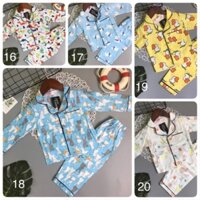 [Link 3] Bộ pijama dài tay cho bé trai và bé gái