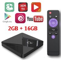 [Link Mua Sỉ ] Adroid TiVi Box Mini Q1 - Android 10.1- Ram 2G + 16G Tivi Box Độ Phân Giải HD 4K Cực Nét