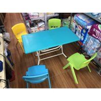 {Link vận chuyển nhanh }Bàn Nhựa Gấp Trẻ Em Song Long 2586