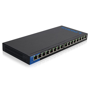 Linksys LGS116 16-Port Desktop Business Gigabit Switch