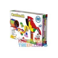 LINOOS LN1004 1004  TỰ DO TẠO HỘP XÂY DỰNG bộ đồ chơi xếp lắp ráp ghép mô hình Creator COMBINE ALL Sáng Tạo 250 khối