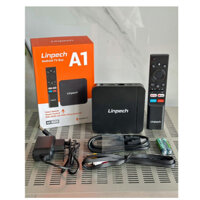 Linpech A1 2024 Android TV Box 4K chính hãng Kèm điều khiển giọng nói ANDROID 11