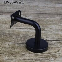 Linsbaywu 2 Giá đỡ lan can cầu thang bền màu đen