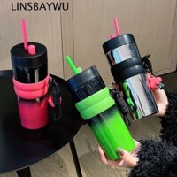 Linsbaywu 710ml Bình giữ nhiệt phong cách kinh doanh Nồi giữ nhiệt bằng thép không gỉ Súp hầm