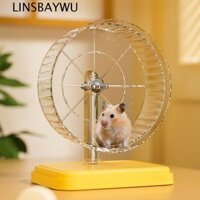 Linsbaywu Chinchilla Bánh xe tập thể dục Chuột quay chất lượng cao Nhím