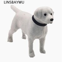 Linsbaywu Chó Mô Hình Động Vật Bộ Sưu Tập Trang Trí Nhà Mini Cho Bàn Cà Phê Búp Bê Chó Con Thực Tế