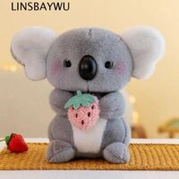 Linsbaywu Koala Sang Trọng Búp Bê Lông Tơ Trẻ Em Đi Kèm Búp Bê Lễ Hội Trang Trí Tiệc