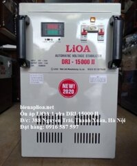 LIOA 15KVA DẢI 90V-250V – LIOA DRI 15000II