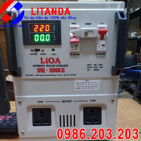 LIOA 5 KVA DRI-5000 II Dải 90V-250V NEW 2021 Giá Bao Nhiêu Tiền?