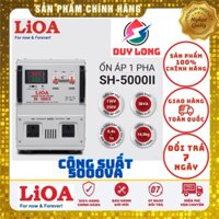 [Lioa Bảo Hành 3 Năm] Ổn Áp Lioa 5000VA 150V -điện ra 110V - 220V...THẾ HỆ MỚI...